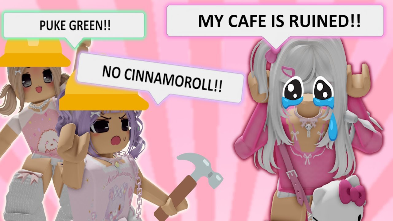 Subscribers BUILD MY CAFE! | Roblox My Hello Kitty Cafe | Riivv3r