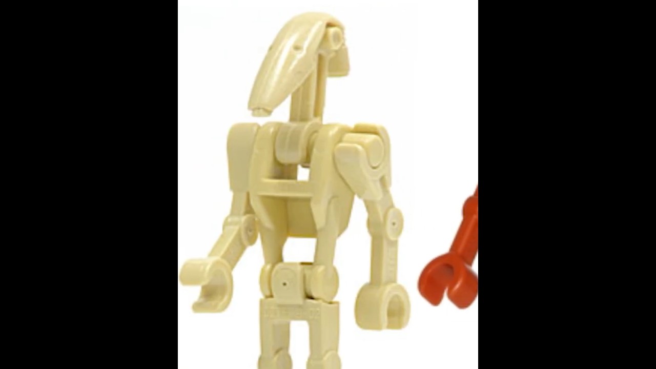 LEGO BATTLE DROIDS ARE NOT MINIFIGURES!