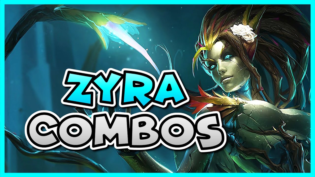 ZYRA COMBO GUIDE | How to Play Zyra Season 12 | Bav Bros