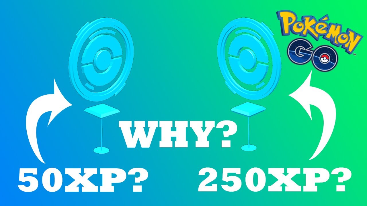 DIFFERENT XP FROM DIFFERENT POKESTOPS?! (500XP, & 250XP?) POKEMON GO UPDATE