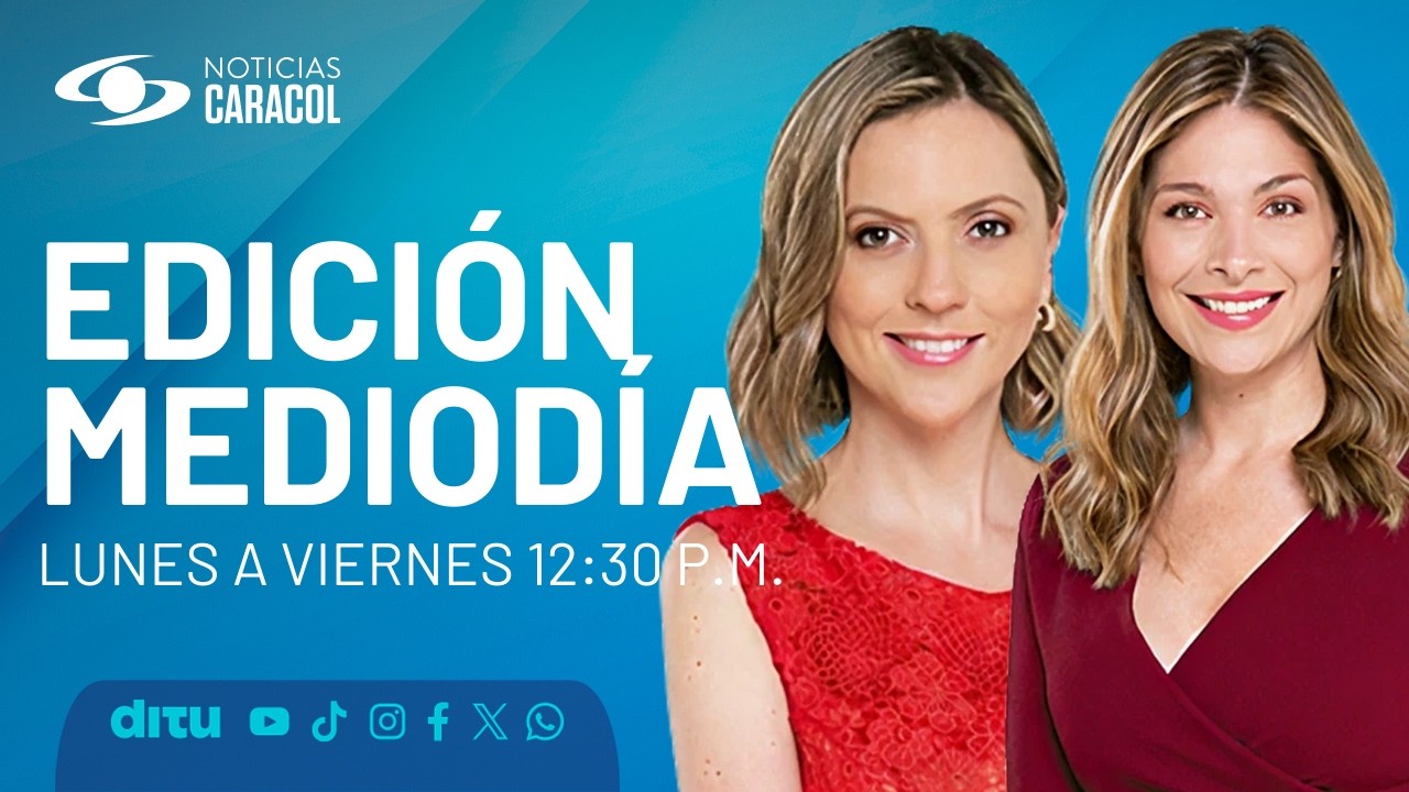 Noticias Caracol | Emisión del mediodía (19 de marzo de 2026)