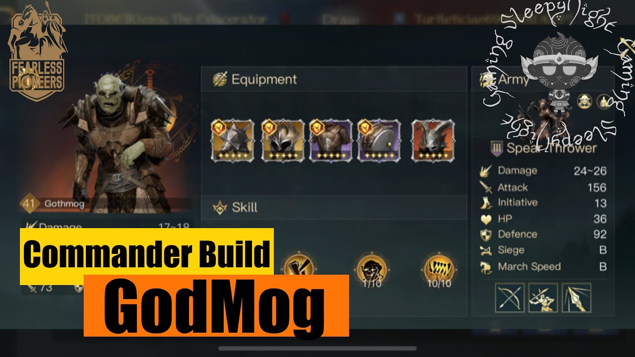 2025 GOD Mog Build - LOTR Rise to War 2.0
