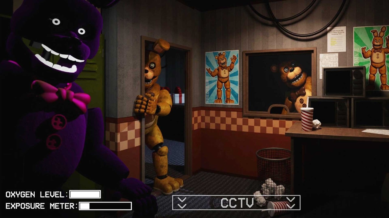 These Animatronics are Stalking Me! | The Diner: Reopened FNAF Fan Game