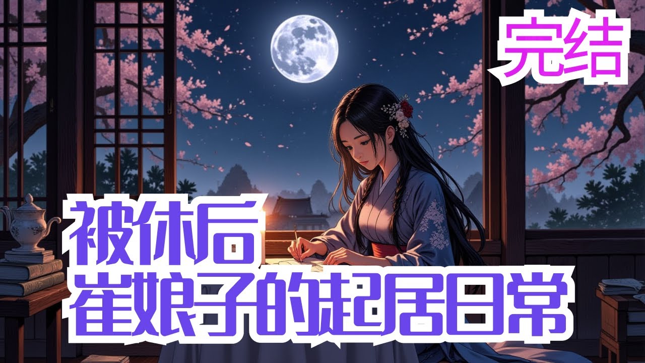 完结《被休后，崔娘子的起居日常 》现代牛马崔筱熬夜加班猝死，一觉醒来后发现自己胎穿成了大历朝崔家的姑娘，正当她准备心安理得的躺平，做个衣来伸手饭来张口的米虫时，却发现事情没有她想的那么简单