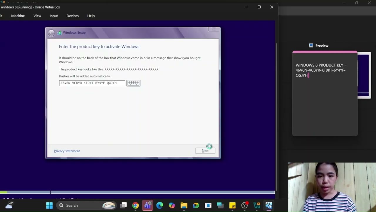 WINDOWS 8 INSTALLATION