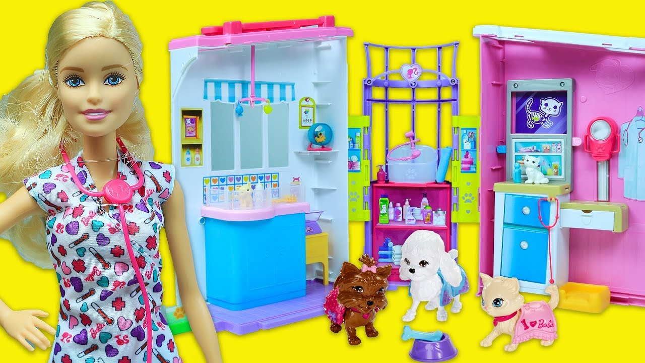 Barbie Veteriner Seti | Barbie's Vet Set | EvcilikTv