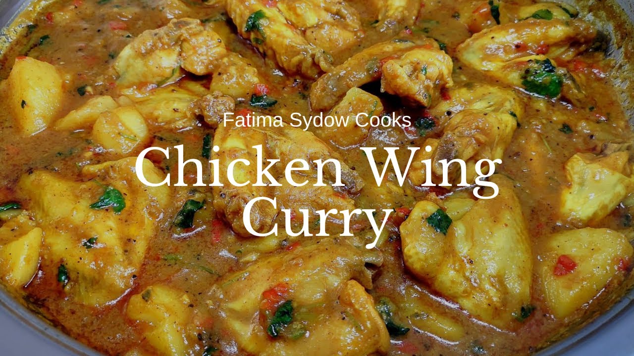 MY FAMOUS CHICKEN WING CURRY
