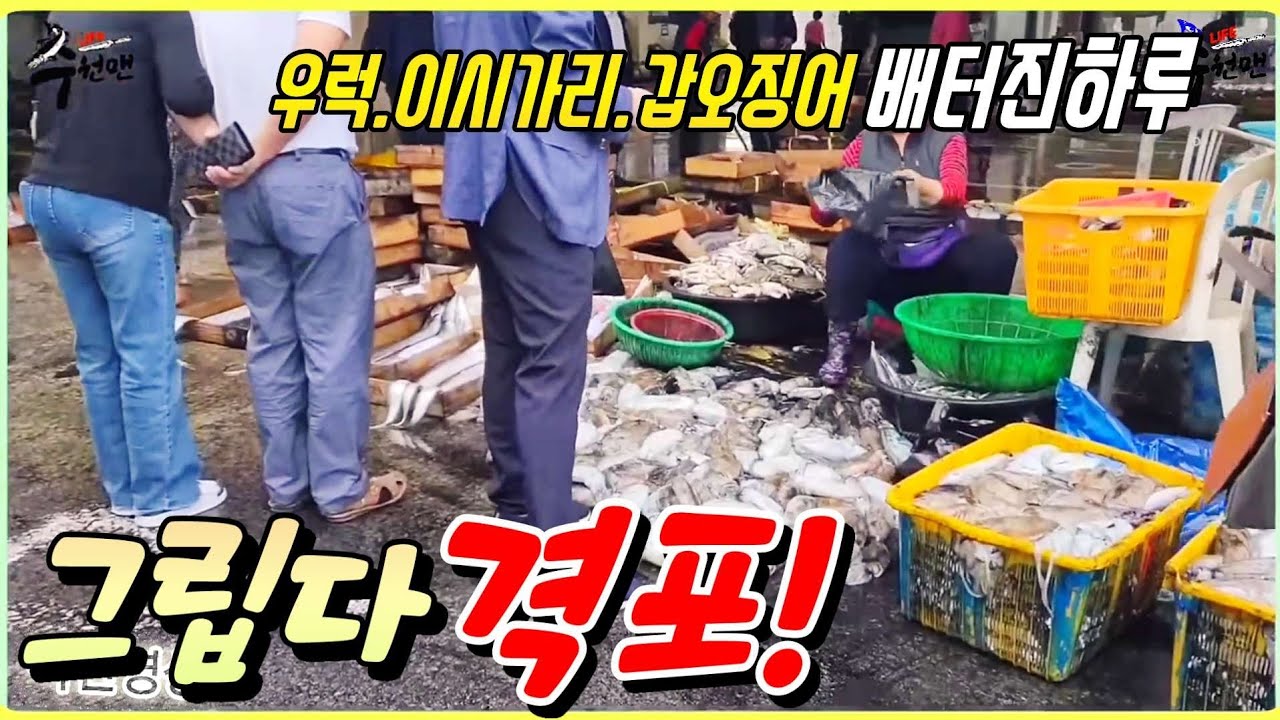 '꼭' 가볼 여행지 변산반도!  활어센터가 즐비한 격포항! 갑오징어가 넘쳐나던 부안위판장~