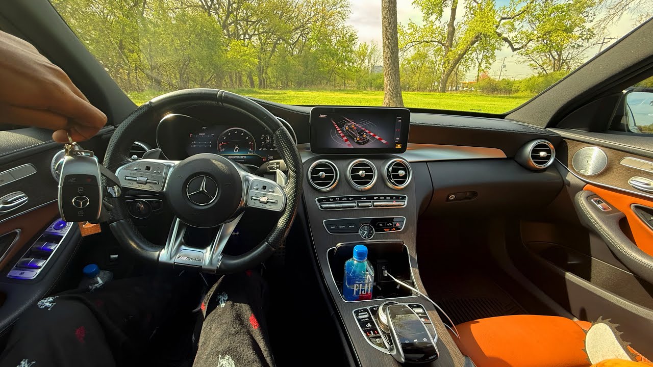 DISTURBING THE TOWN IN MY 2020 C43 AMG! | POV DRIVE