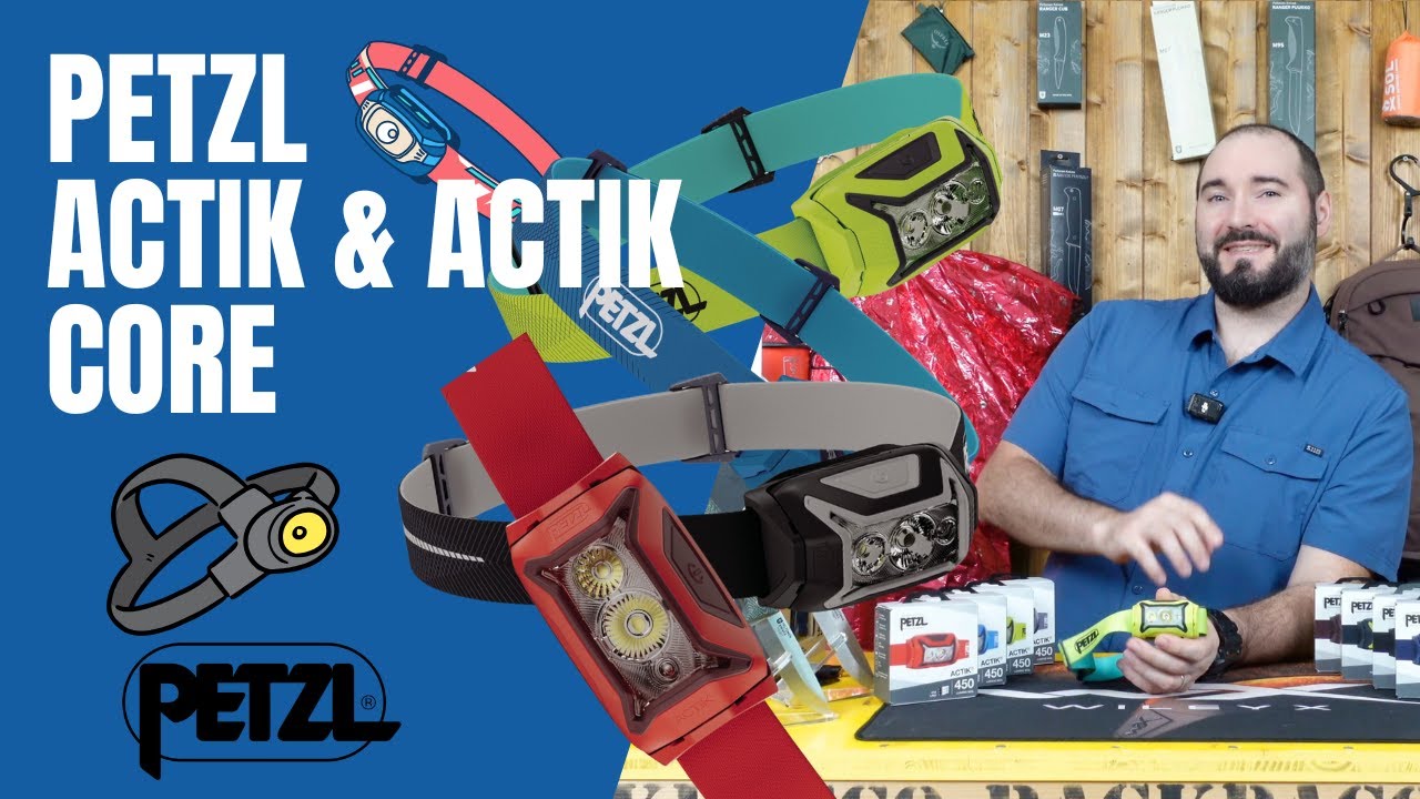 PETZL ACTIK & ACTIK CORE - COMPATTE E VERSATILI - RECENSIONE COMPLETA