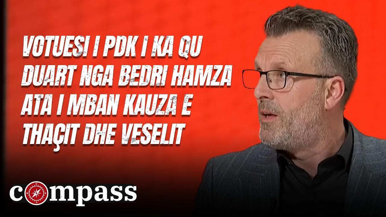 Bytyqi: Votuesi i PDK i ka qu duart nga Bedri Hamza ata i mban kauza e Thaçit dhe Veselit