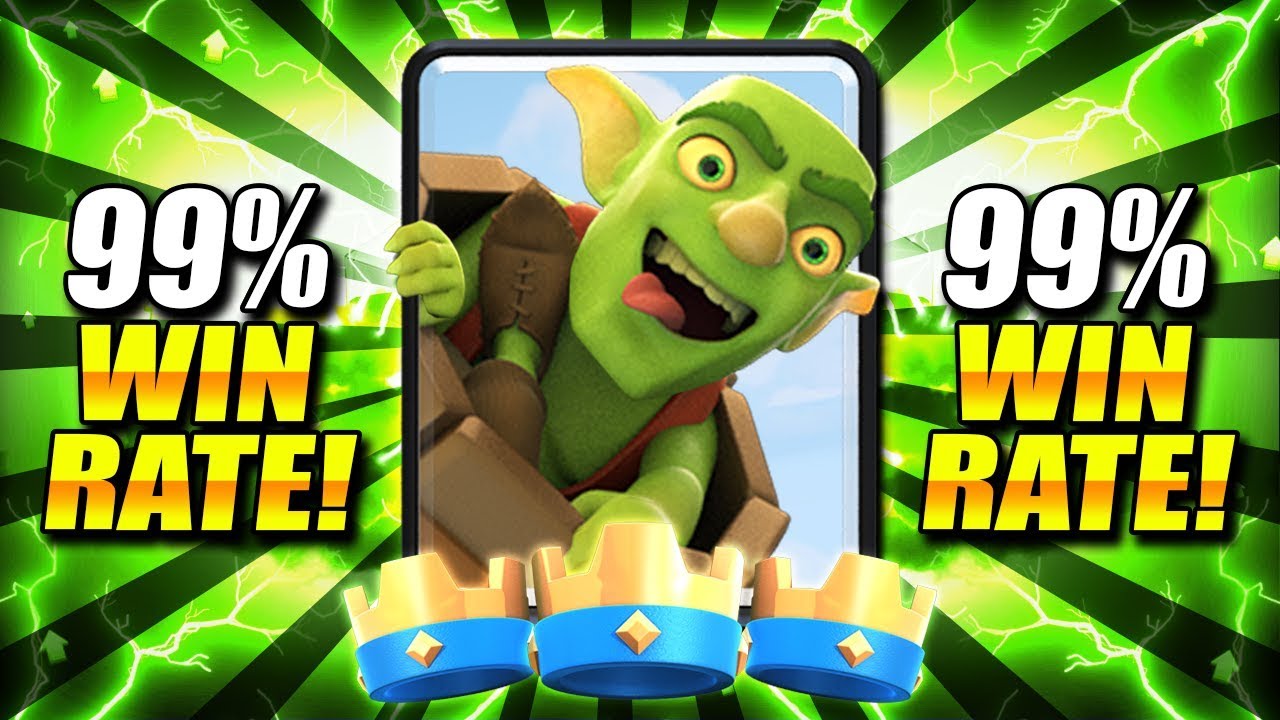 99% WIN RATE!! MY STRONGEST BAIT DECK EVER IN CLASH ROYALE!!
