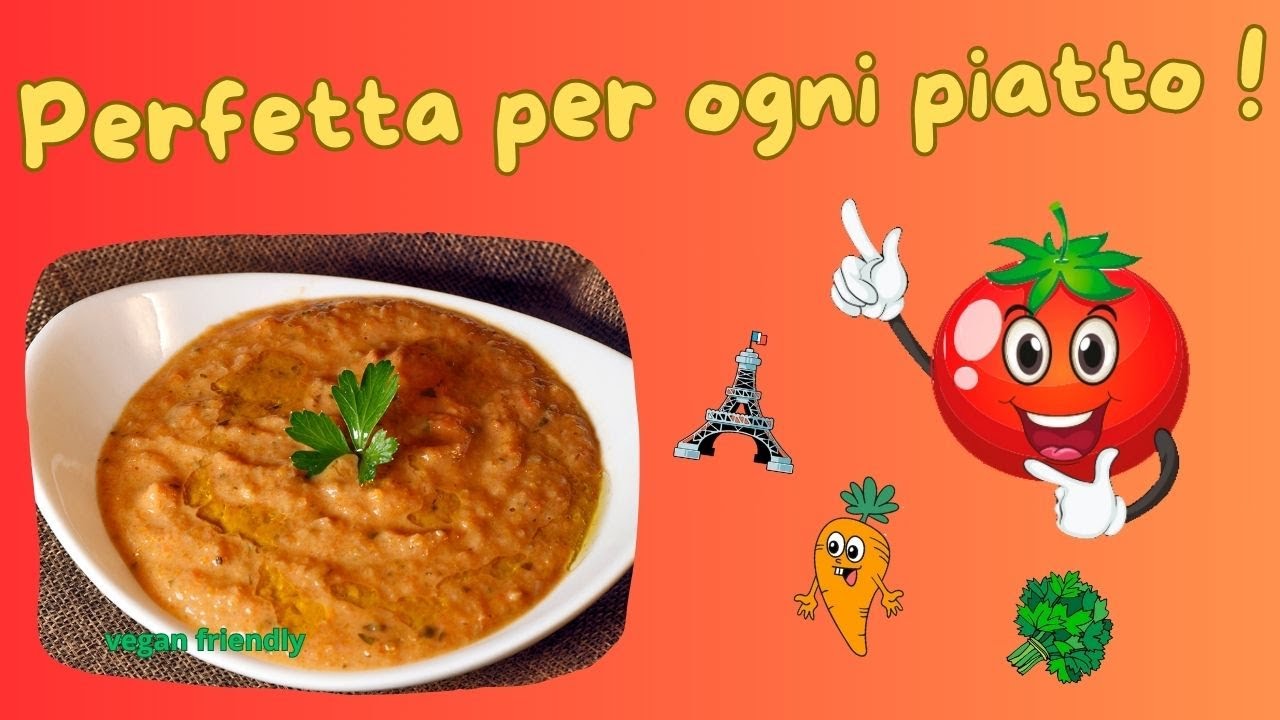 SALSA SPAGNOLA VEGANA - UNA DELLE SALSE MADRI