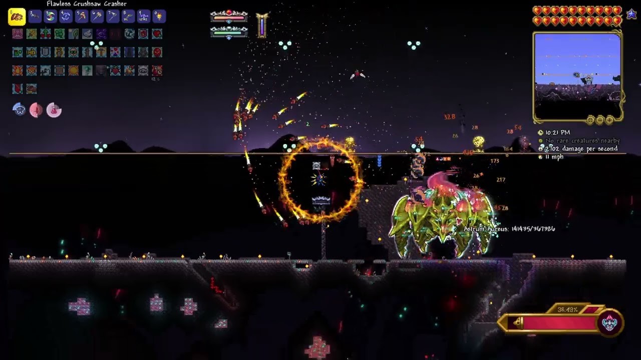 Double HP Astrum Aureus Master Mode Infernum Stealth Strike Only