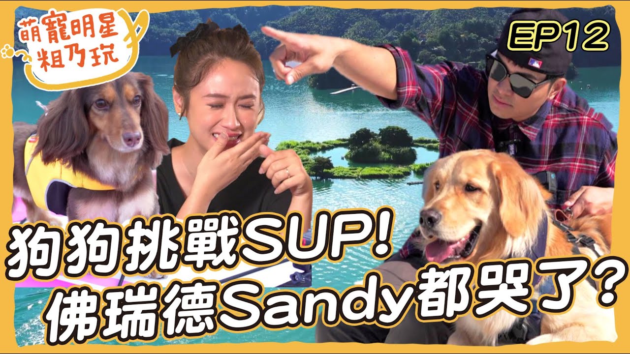 [SUB] EP12 廚佛瑞德 Sandy 水上漂流記！ 呵喜 Stork 日月潭SUP 大挑戰【 萌寵明星粗乃玩 】