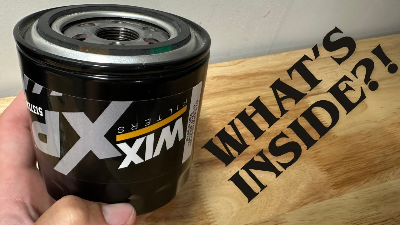 What&rsquo;s Inside A WIX XP Oil Filter (Full Teardown )