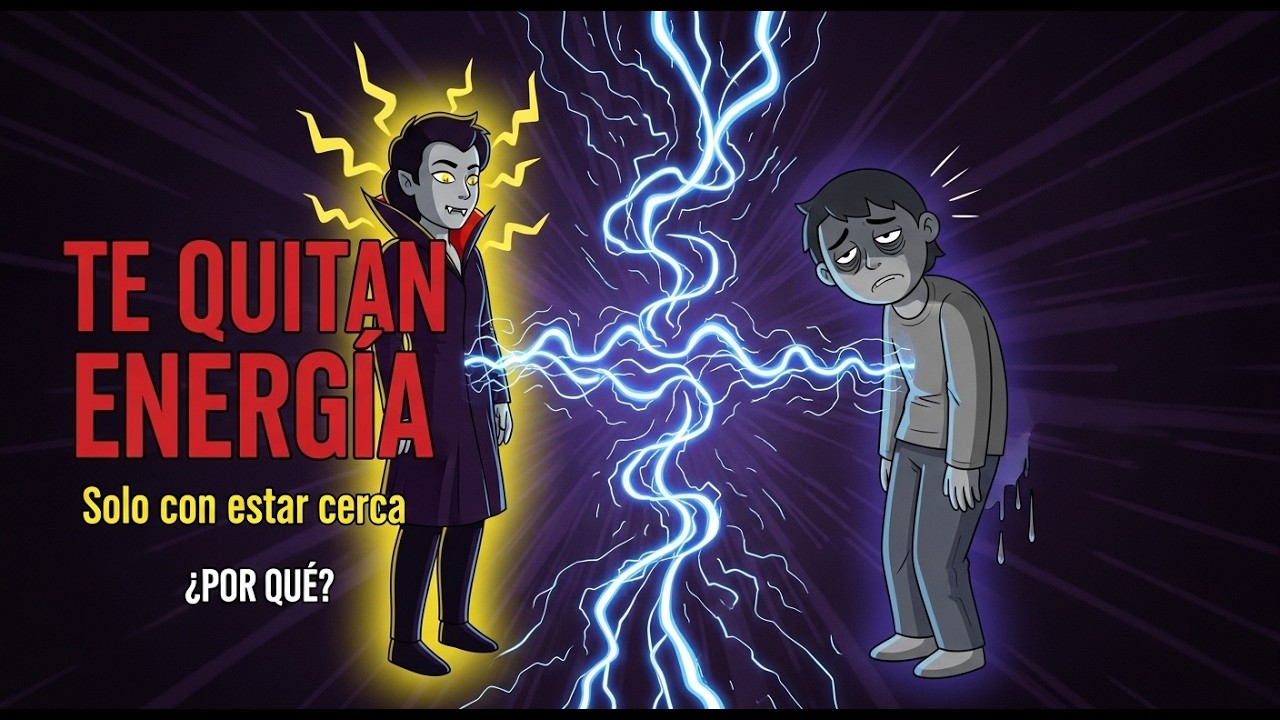 POR QUÉ Ciertas PERSONAS te Quitan ENERGÍA SÓLO con Estar Cerca de Ellas