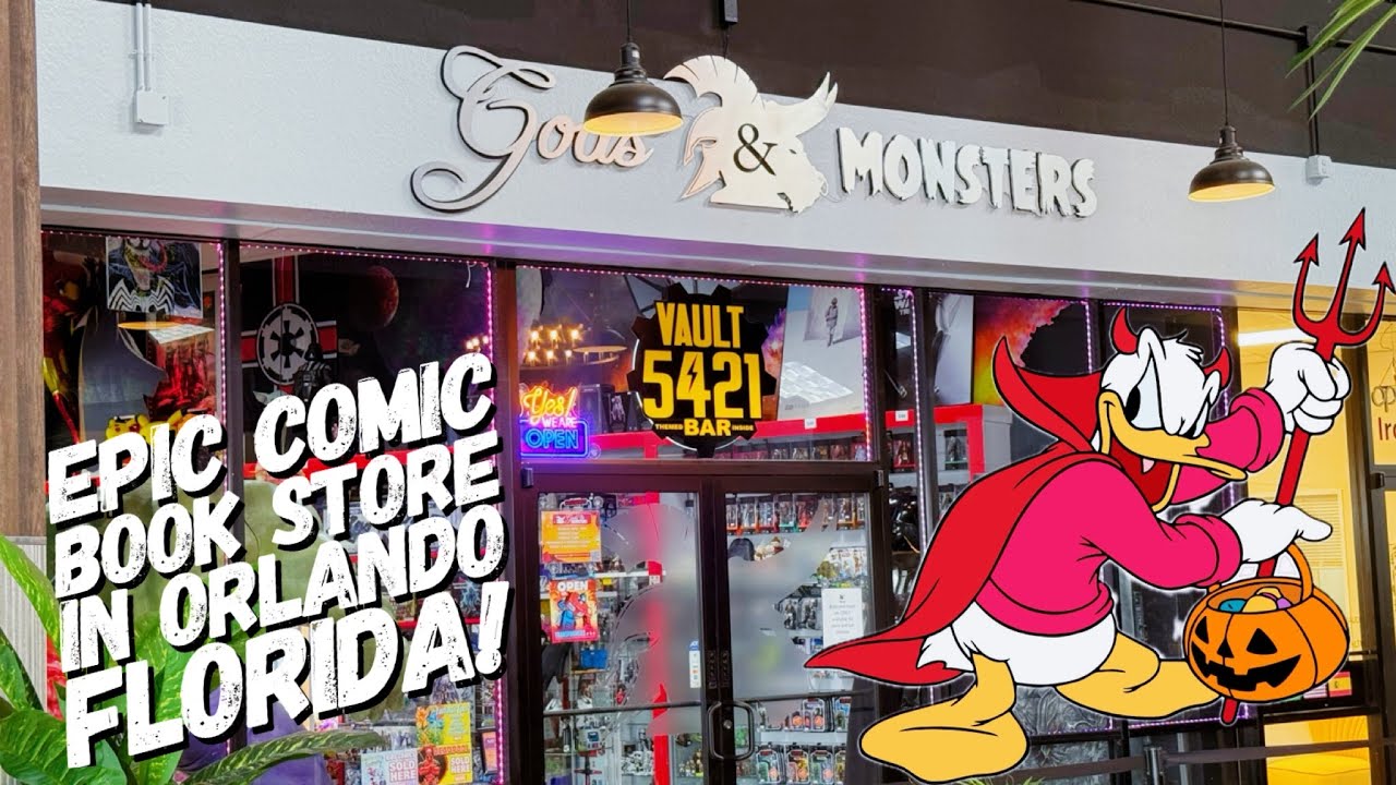 Epic Comic Book Store in Orlando Florida! #comicbookstore #collectibles #orlandoflorida 