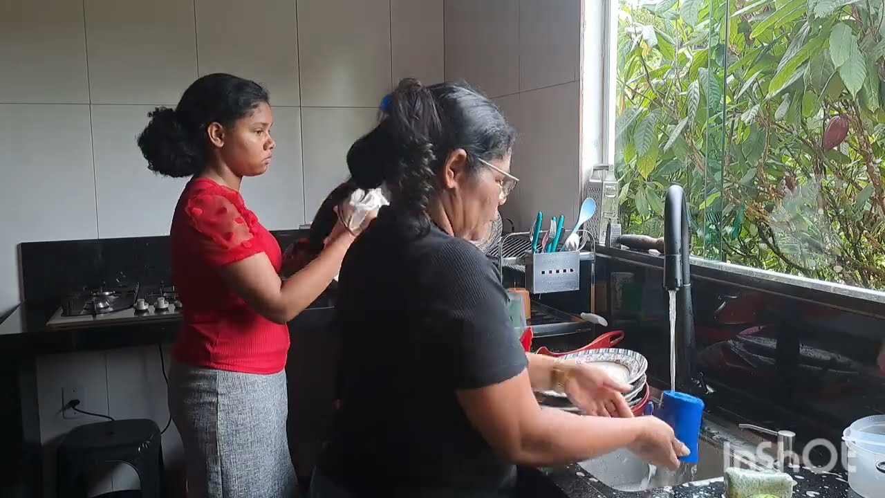 Almoço delicioso 😋 +refogado de taioba 