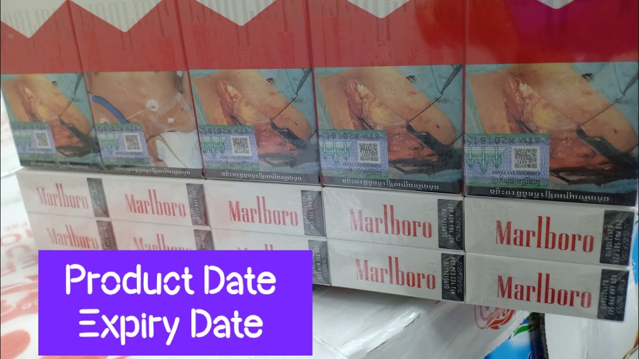 How to Check Expiry Date for Cigarettes - Marlboro - Main Store 2022