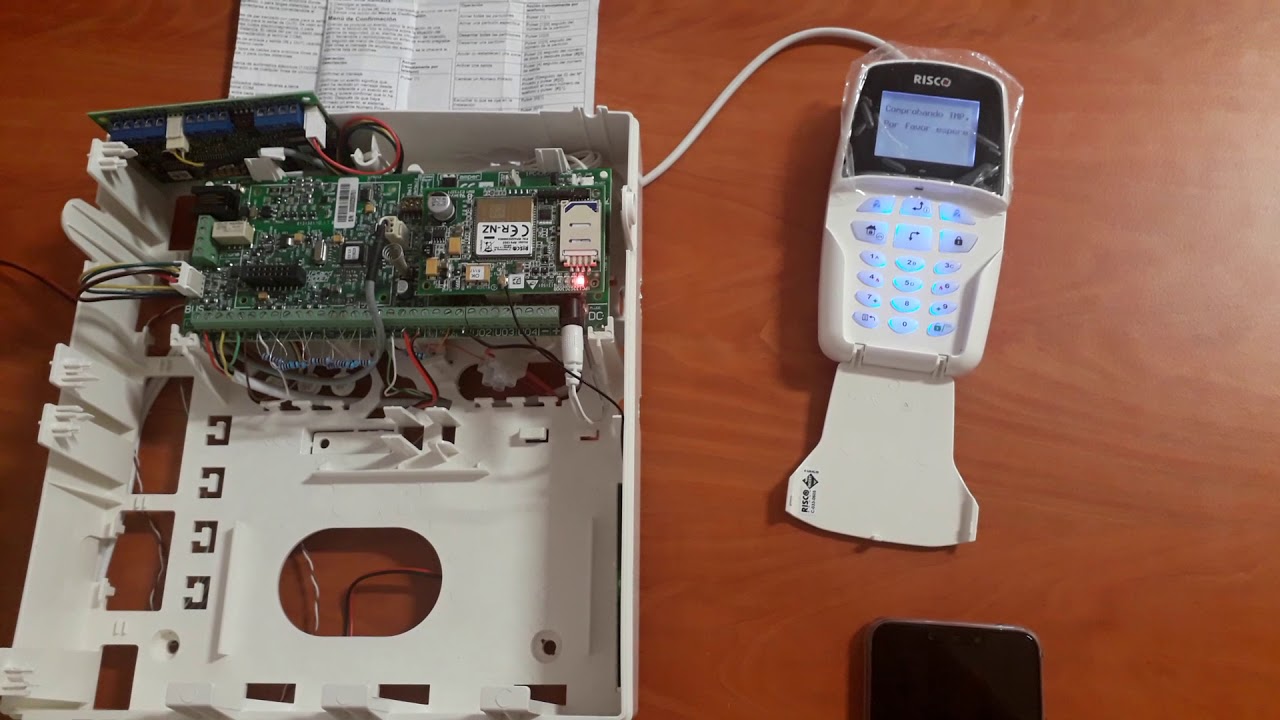 Llamada 3G Lightsys y activar salida programable