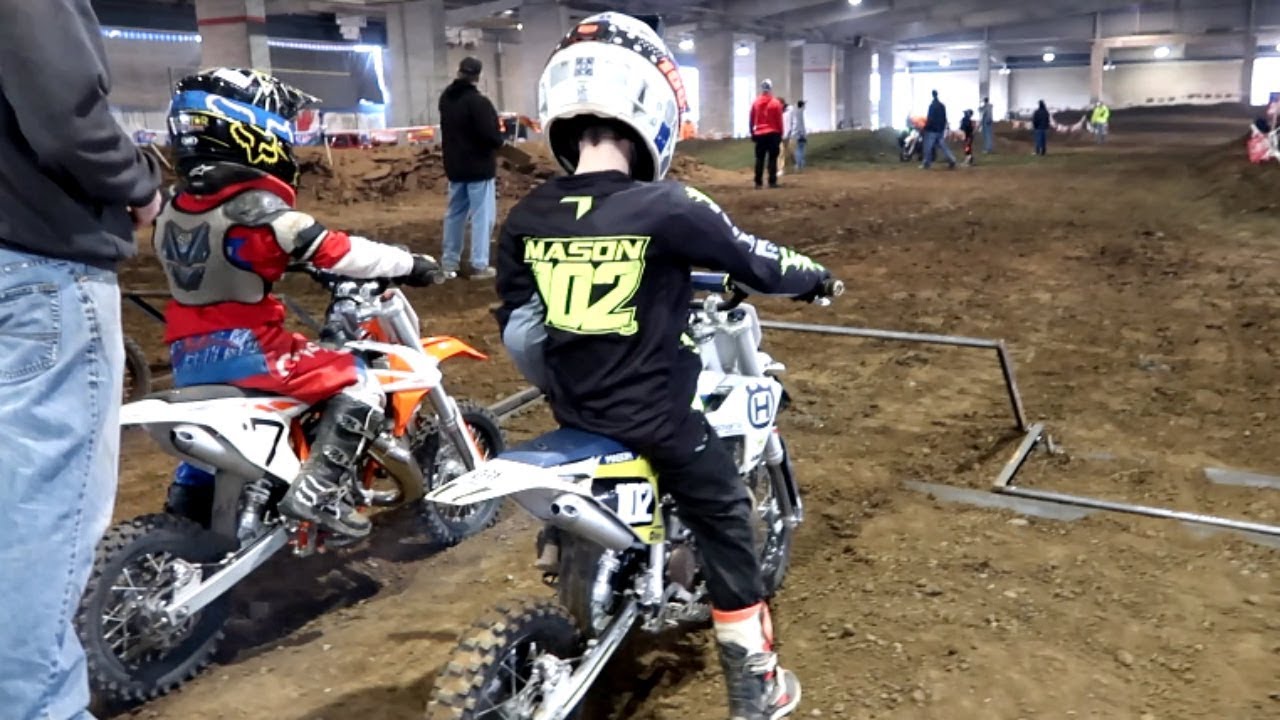 Our Last Indoor Dirt Bike Race of The Year