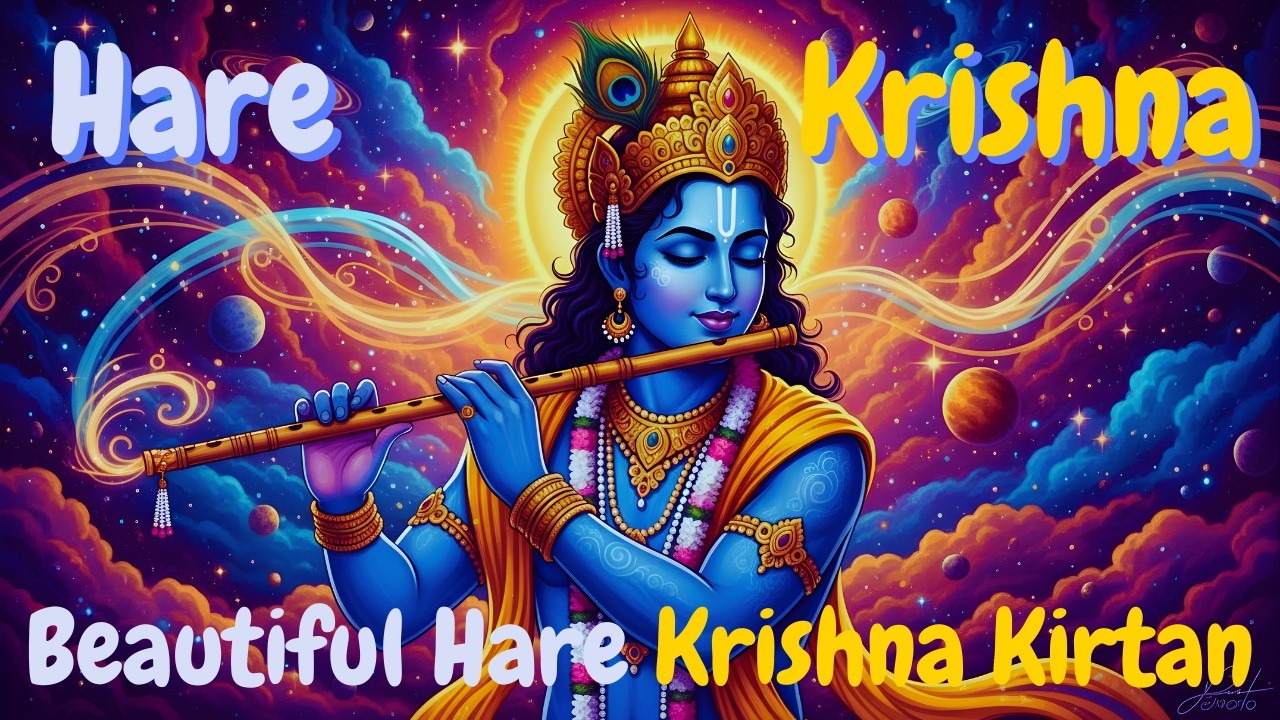 Hare Krishna Mantra for Inner Peace | Sacred ISKCON Lofi for Deep Meditation