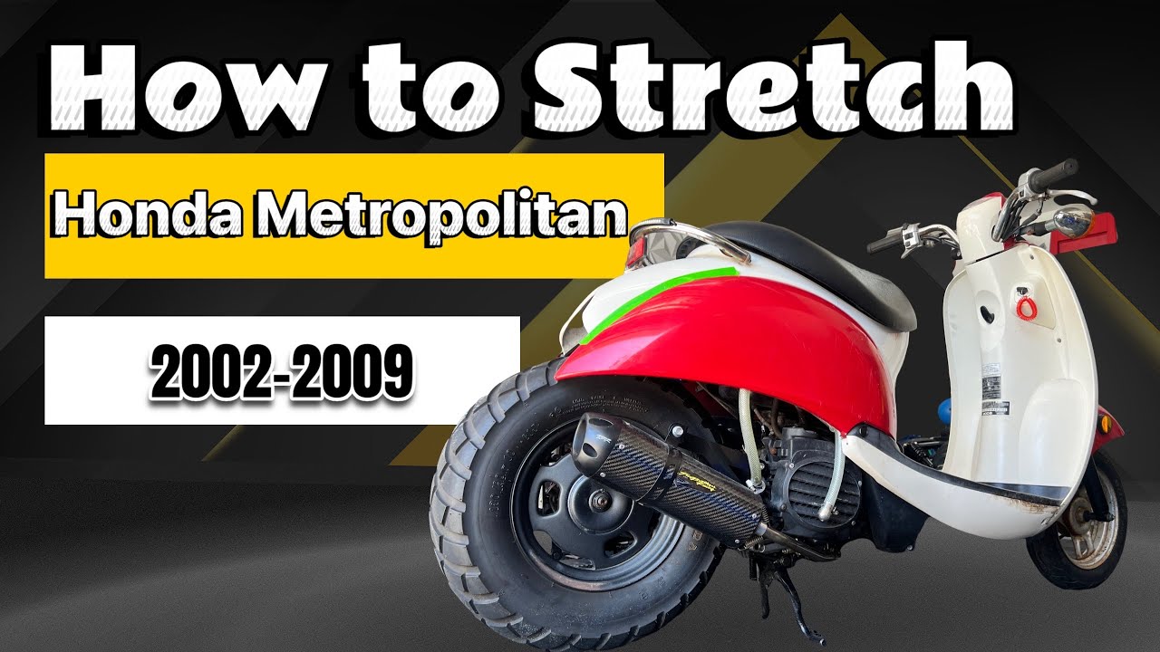Stretching the Honda Metropolitan: A DIY Guide to Customizing Your Scooter! 02-09 Met