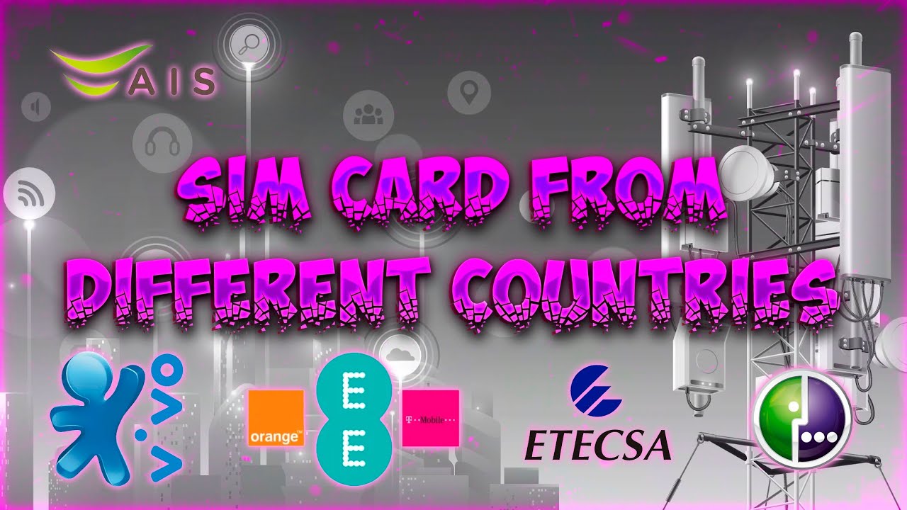 Top Telecom (Mobile) Operators From Different Countries | Sim Card