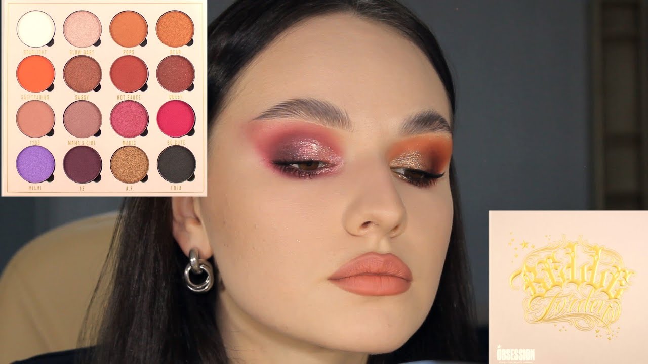 ПАЛЕТКА ОТ MAKEUP OBSESSION В КОЛЛАБОРАЦИИ С BELLE JORDEN | Обзор + 2 макияжа