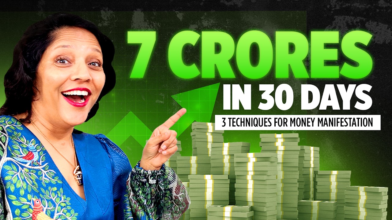 3 powerful money manifestation techniques for wealth | indu khatri
