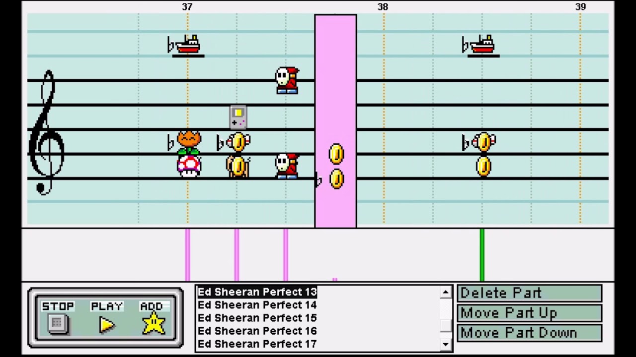 Mario Paint - Ed Sheeran Perfect