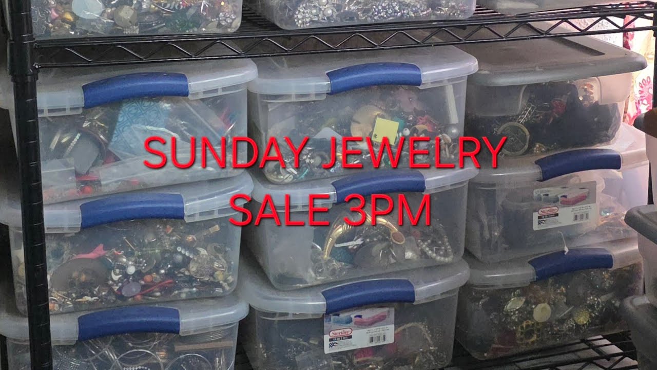 LIVE AT 3PM PT 6PM ET JEWELRY SALE STERLING GOLD VINTAGE AND MORE💫