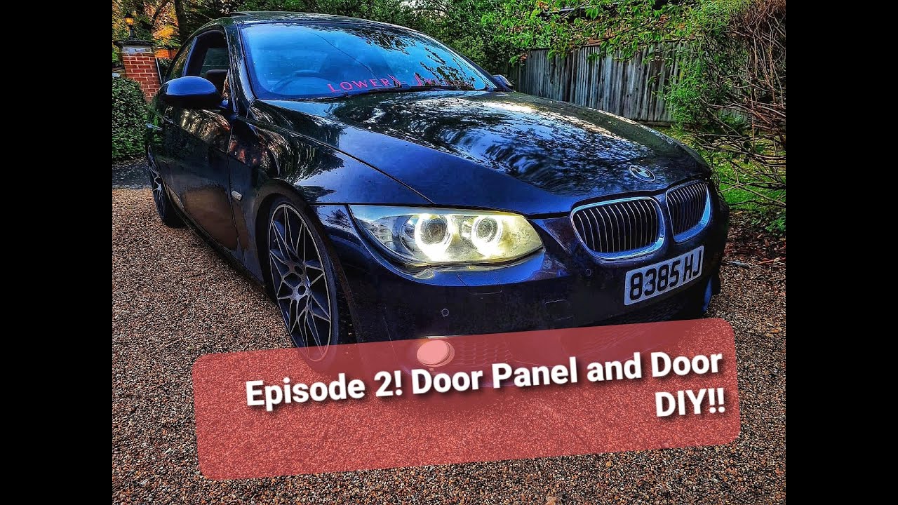 BMW 335i Sport! DIY: BMW E92/E93 Door Panel & Door Replacement - Episode 2