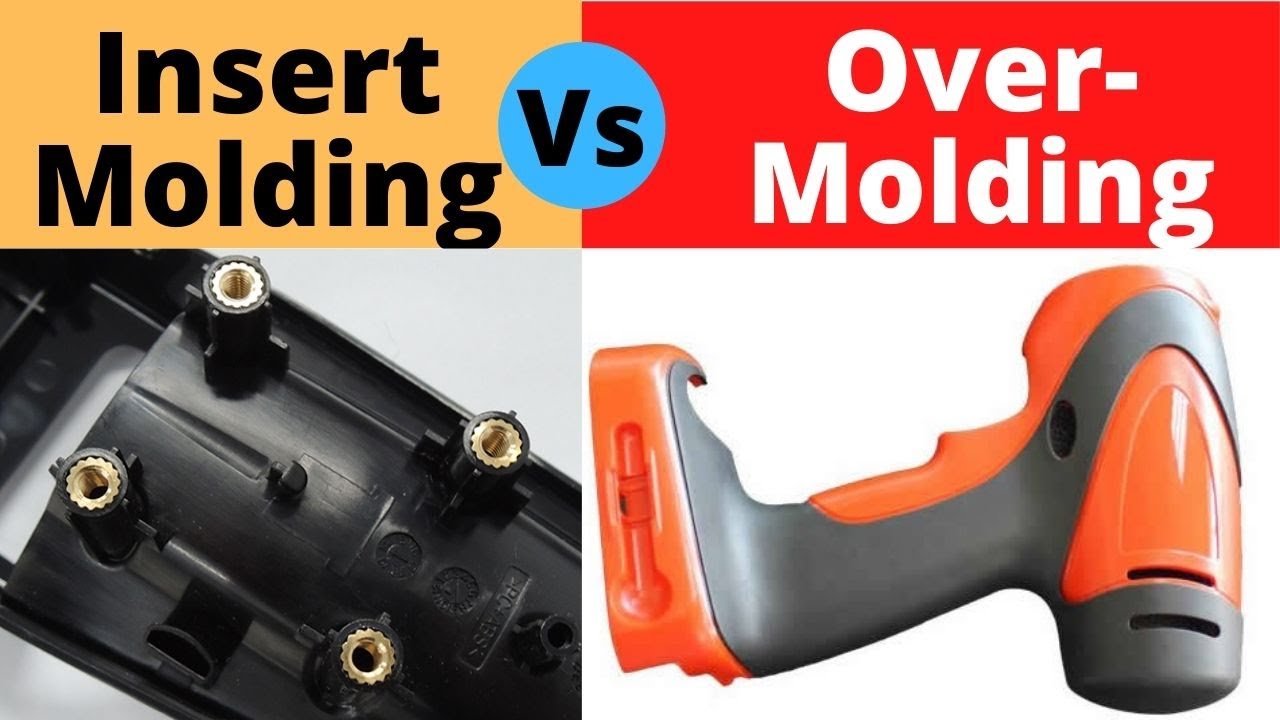 Insert molding & Over molding in detail | Difference between insert and over molding