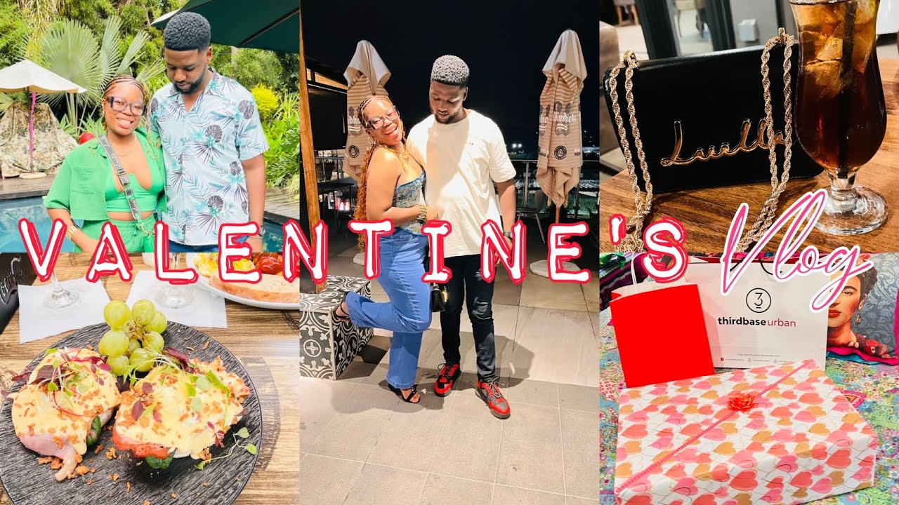 VLOG: Valentine's Getaway/Baecation, Restaurant hopping & all things love ❤️ #southafricanyoutuber 