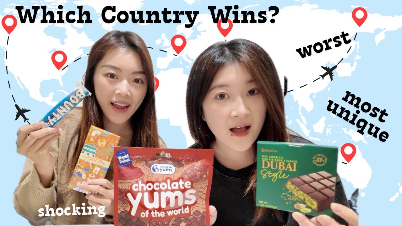 I Tried and Rated Chocolates Around The World | Which One Wins?