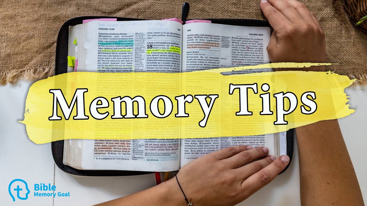 BIBLE MEMORY: 5 Best Practices to Start NOW