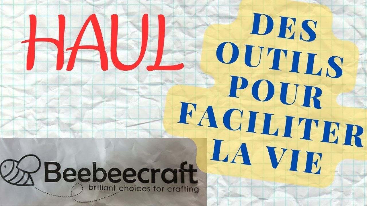 haul BeeBeecraft de petits bijoux des outils pour faciliter la vie des scrapeuses