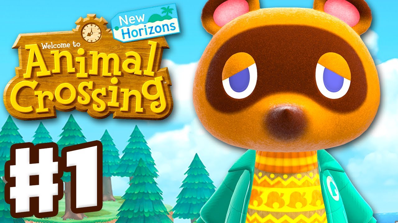 Animal Crossing: New Horizons - Part 1 - First Day on my New Island!