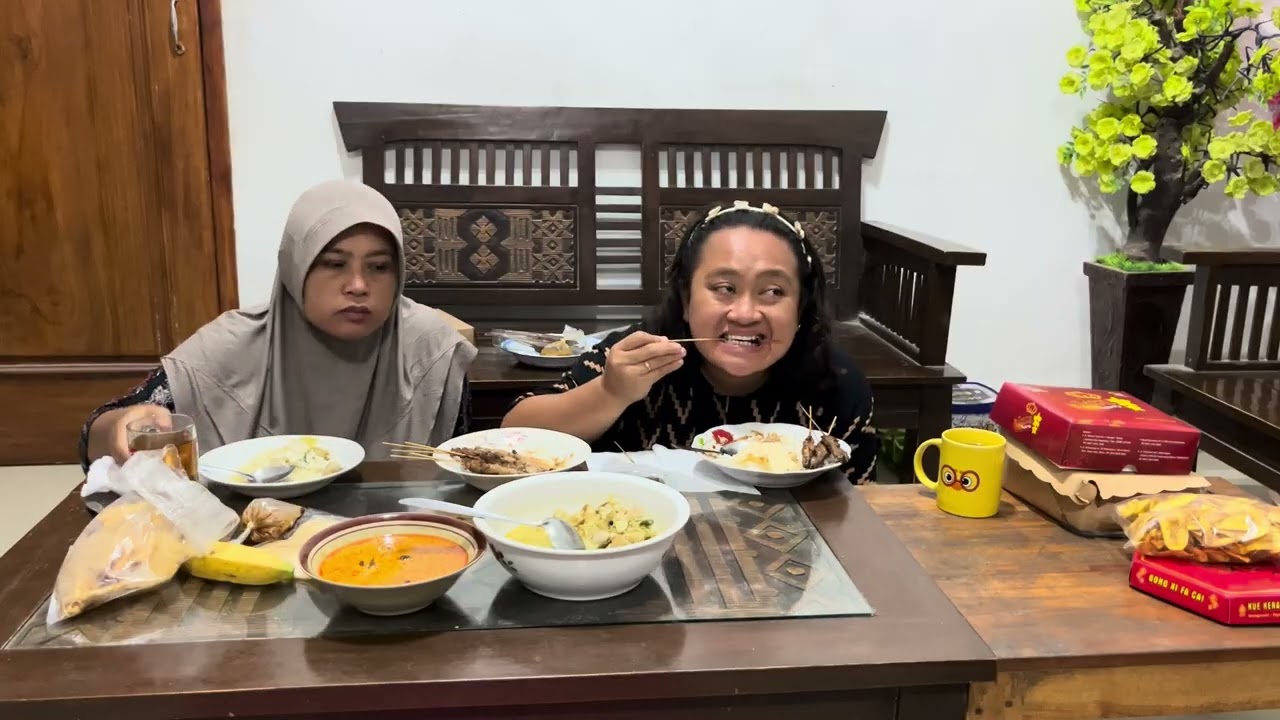 SUWUN BUNDA DEWI BERKAT LAN SAYURE‼️berbuka karo menu berkat mak nyuuuss