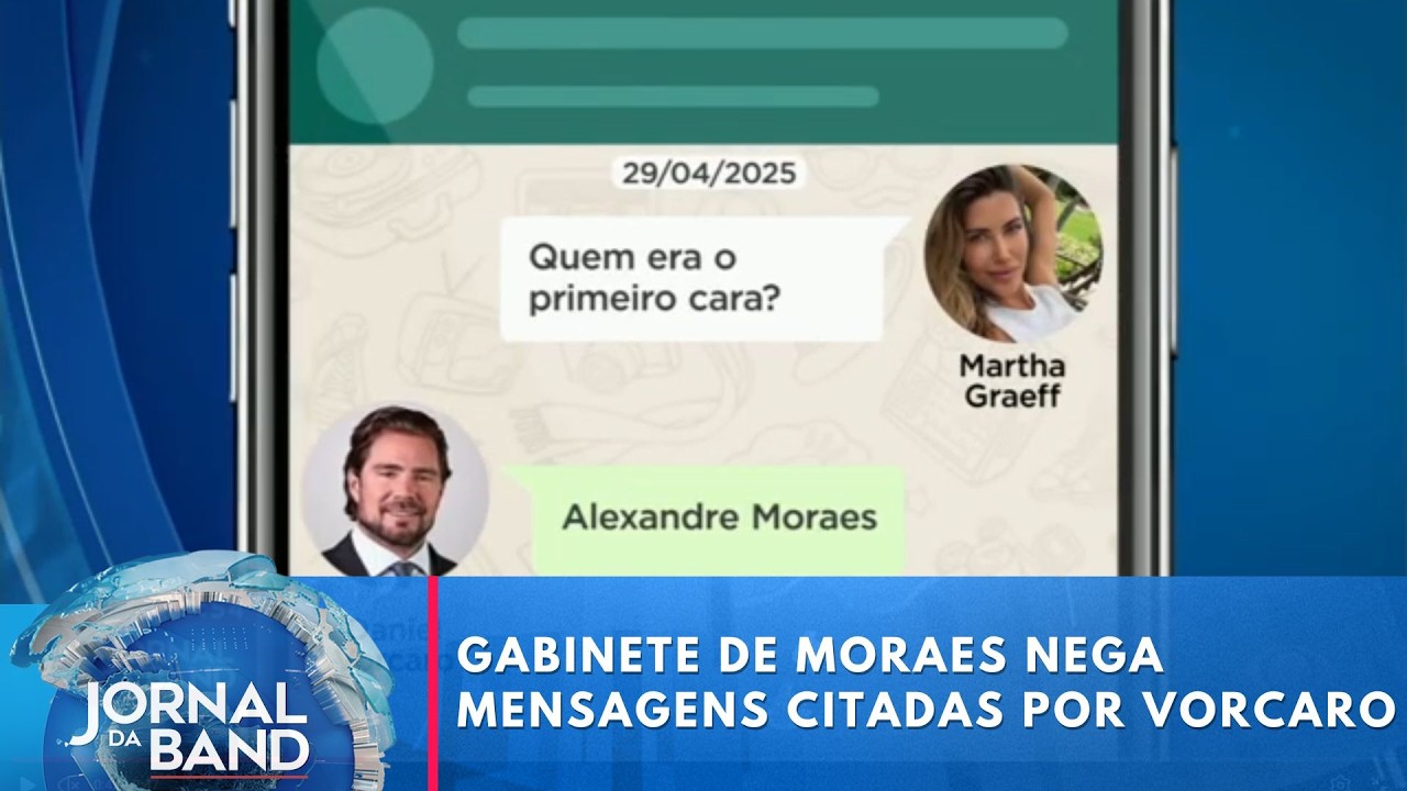 Vorcaro trocou mensagens com Moraes antes de prisão: “Conseguiu bloquear?” | Jornal da Band