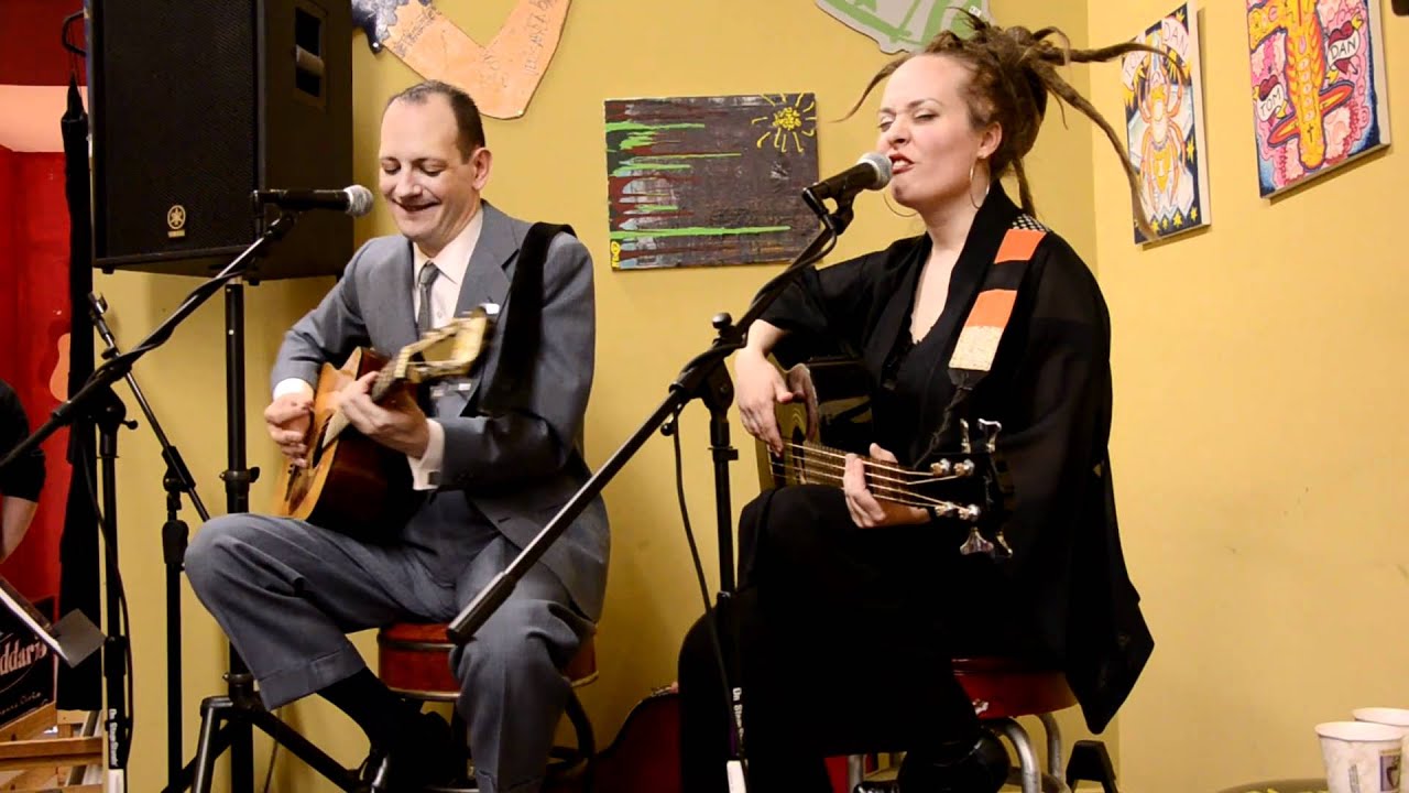 "Politics of Passing Out" Jack Terricloth & Sandra Malak at Holdfast Records, Asbury Park NJ 2/12/11
