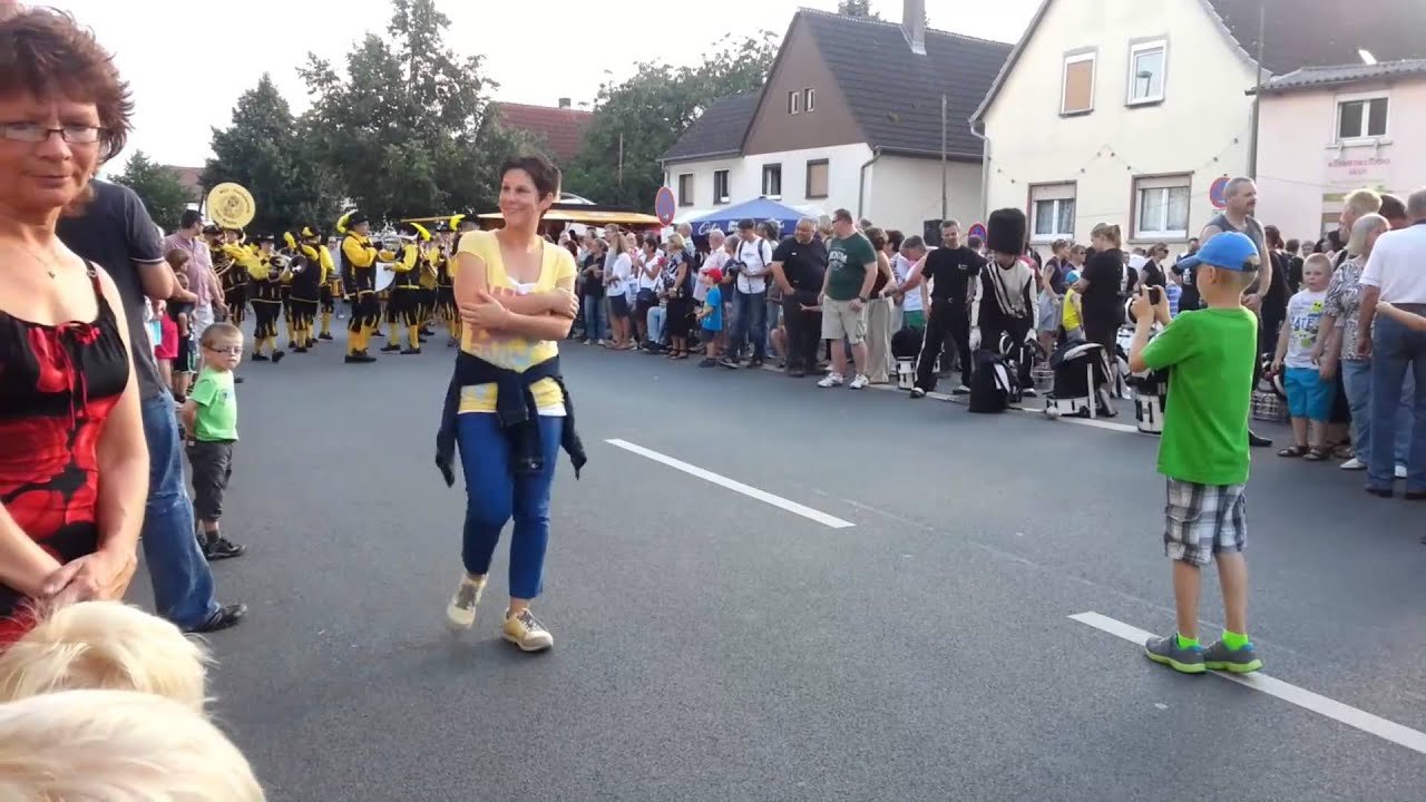 Fanfarenzug Nidda beim Laternenfest in Büdesheim 2014