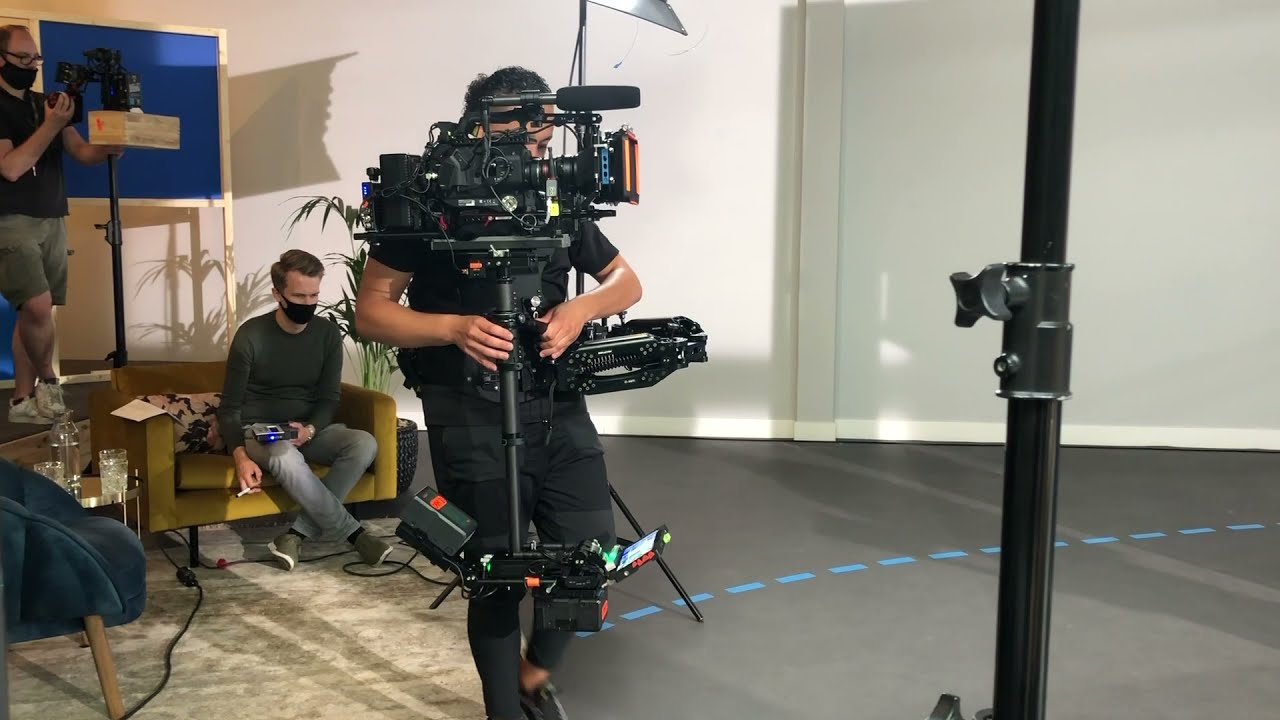 Behind The Scenes @ Steadicam Shoot Booking.com | Steadicam operator Denilson de Koning