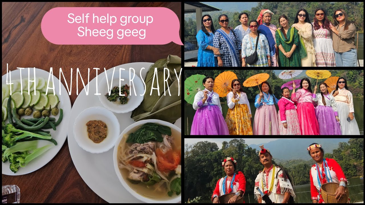 Celebration of 4th anniversary SHG sheeg geeg#arunachal #dayout #local 