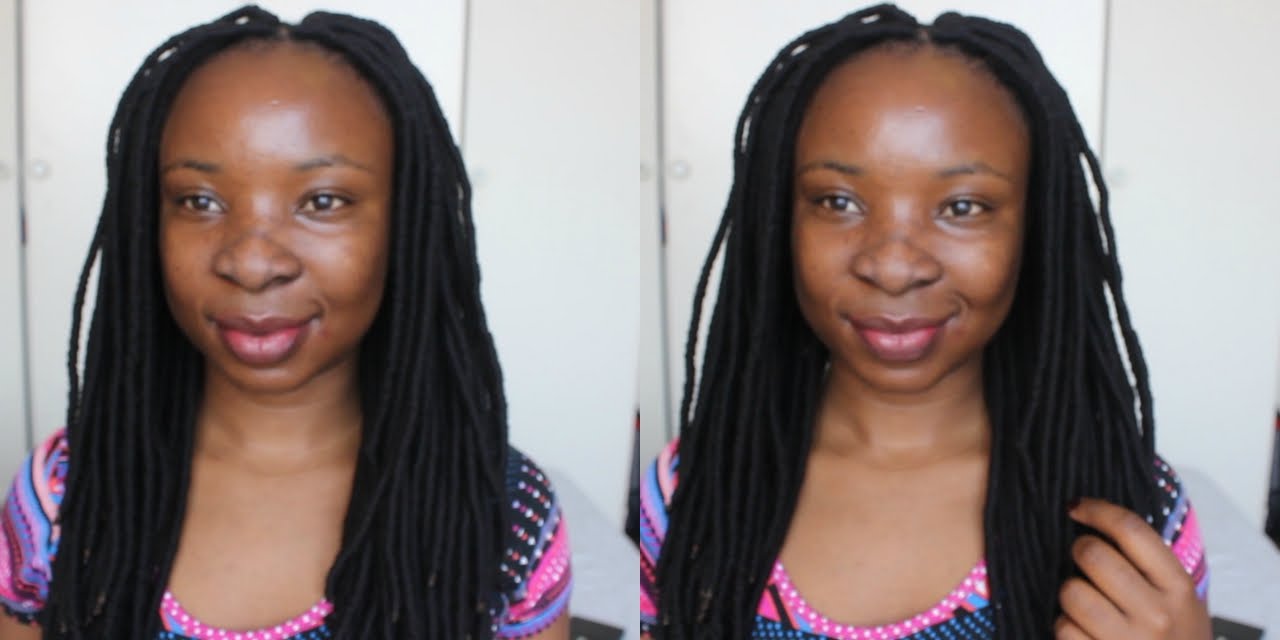 Faux Locs/Yarn Locs on short hair | T O N D I E
