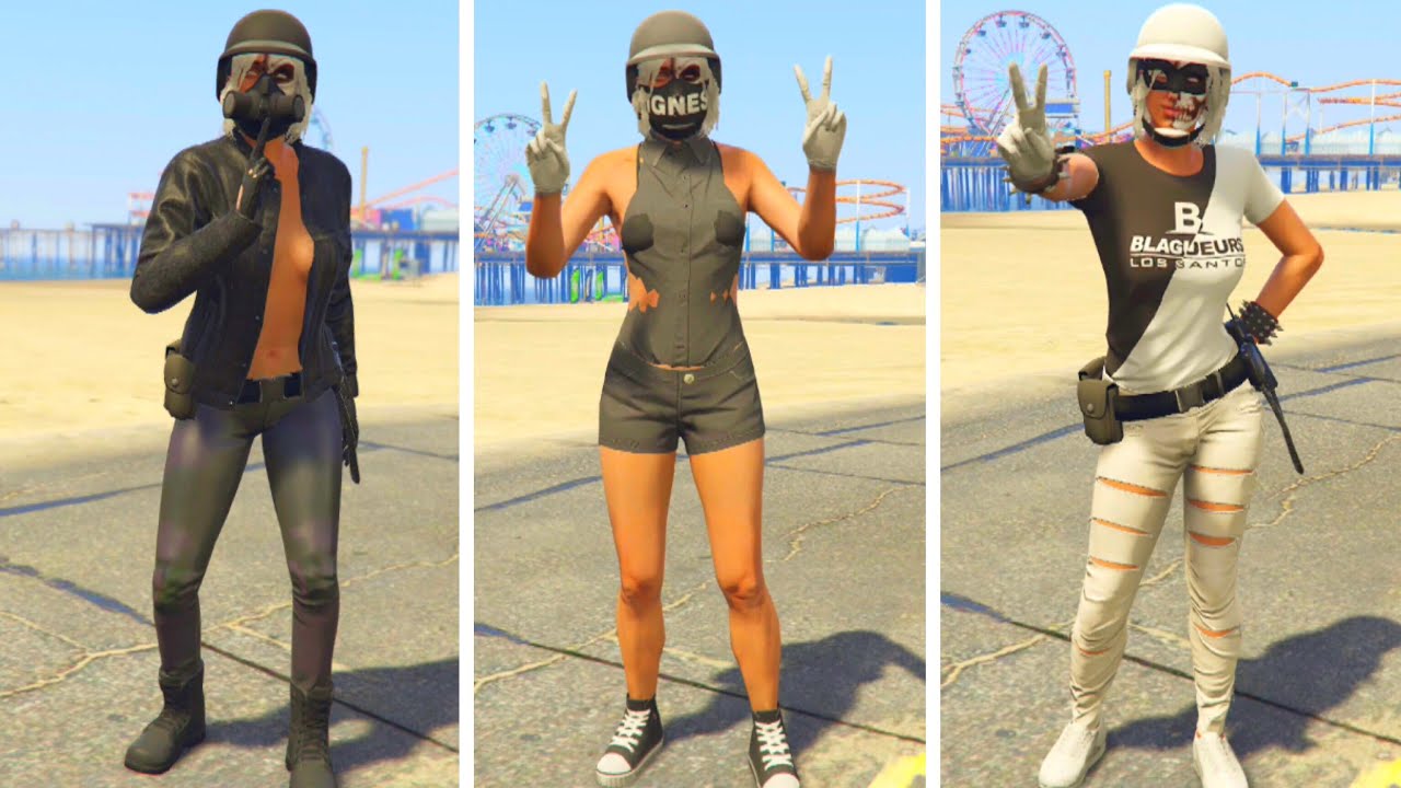 3 EASY FEMALE TRYHARD OUTFITS! USING CLOTHING GLITCHES AFTER PATCH 1.53!