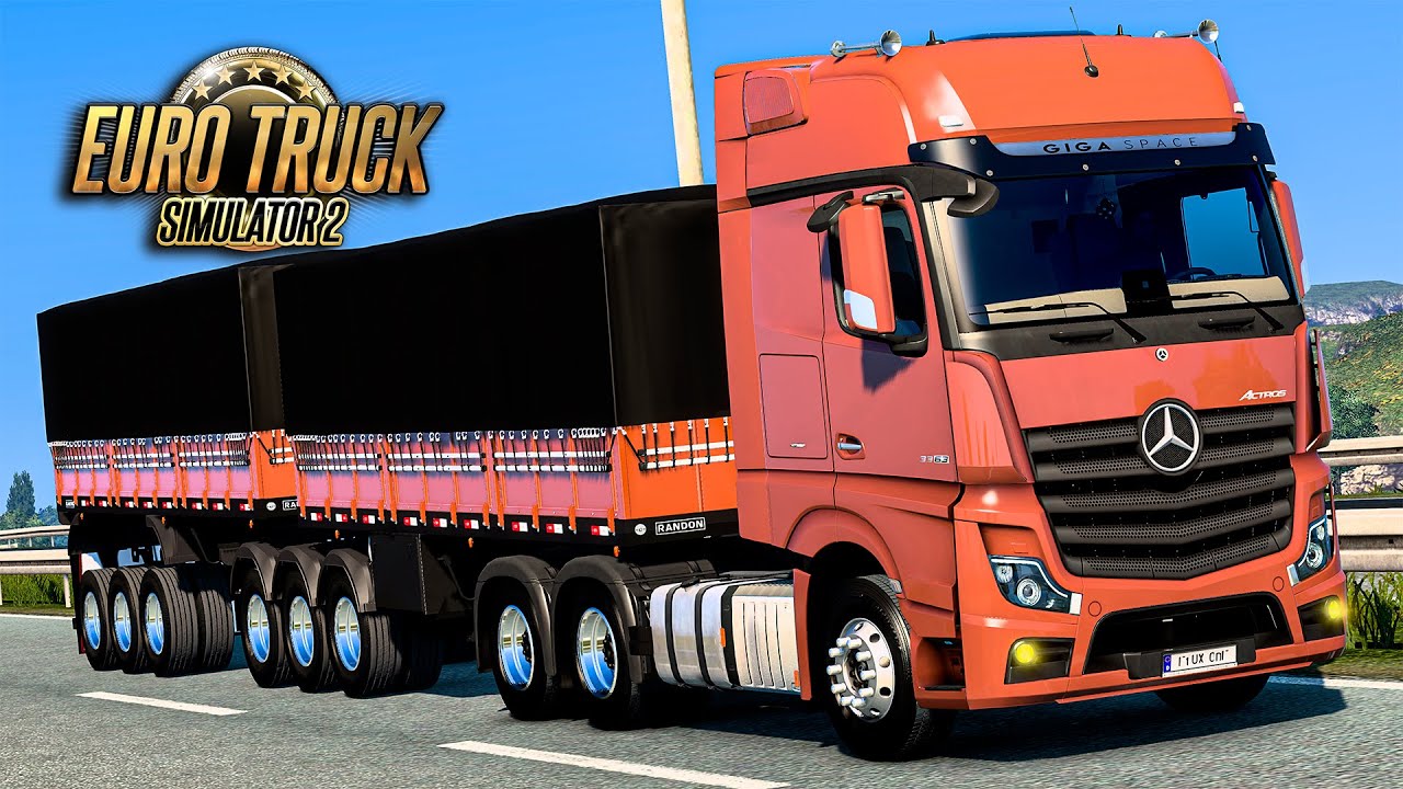 MB New Actros 3363 no Bitrem - Euro Truck 2 Mods 1.53