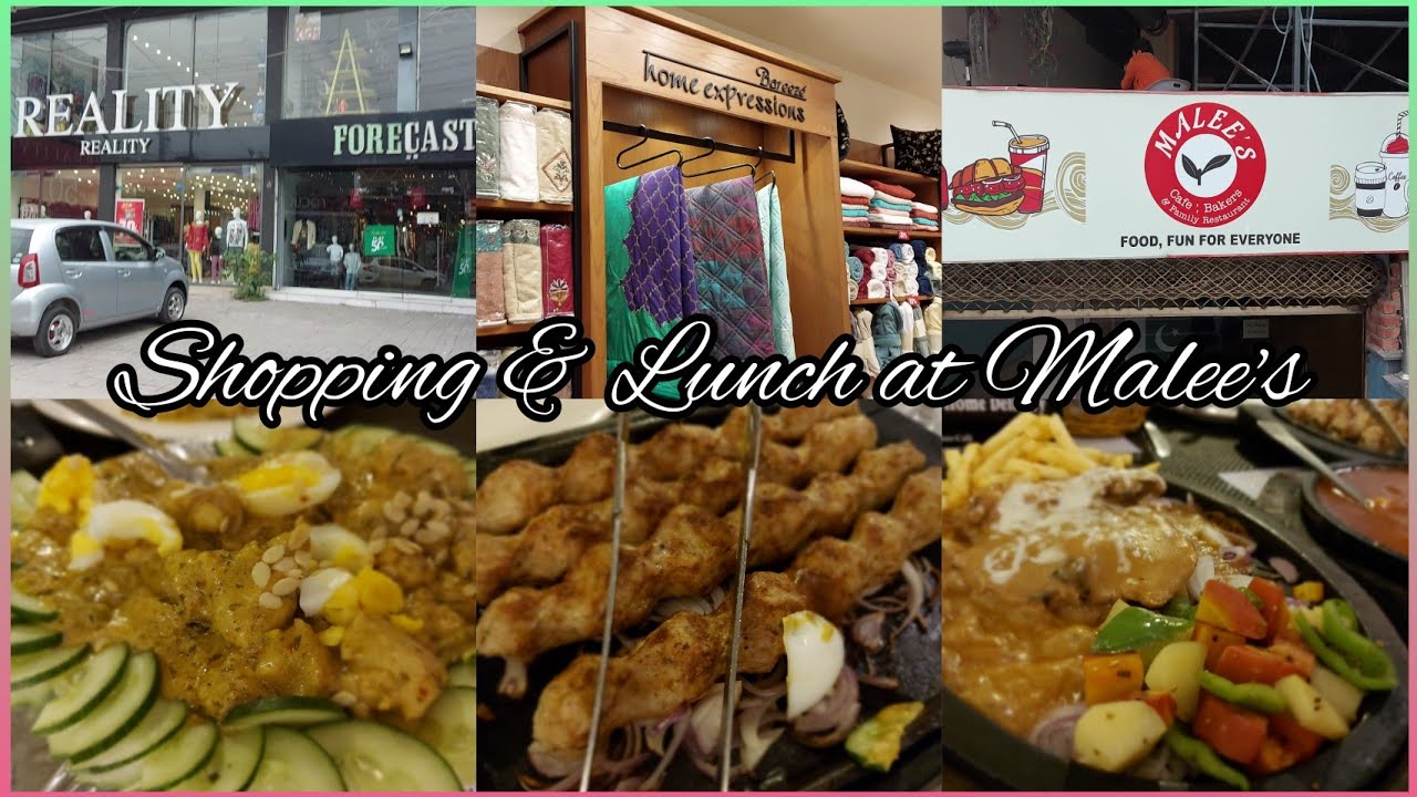 #shopping#lunch#beautiful#weather#malee's#cafe Shopping and Lunch Gujranwala | almuerzo y compras